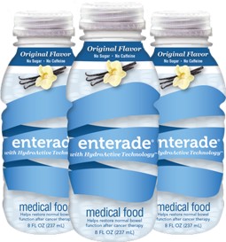 Enterade gives you a sugar-free choice for restoring hydration. 