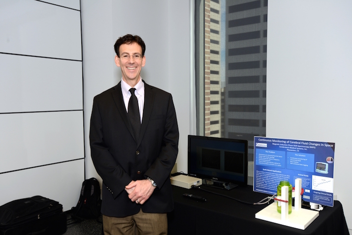 Cerebrotech's founder and CEO Mitch Levinson presents on VIIPS: a noninvasive, continuous monitoring technology for early detection of cerebral bleeding and edema