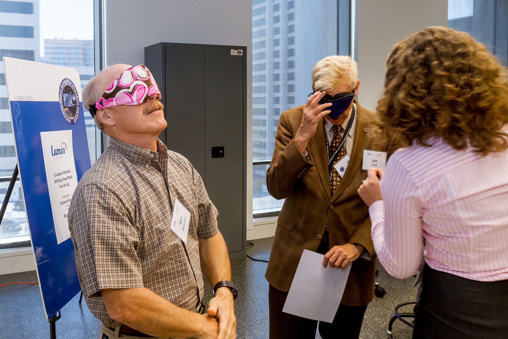 LumosTech Smart Sleep Mask for Circadian Realignment in Space and on Earth